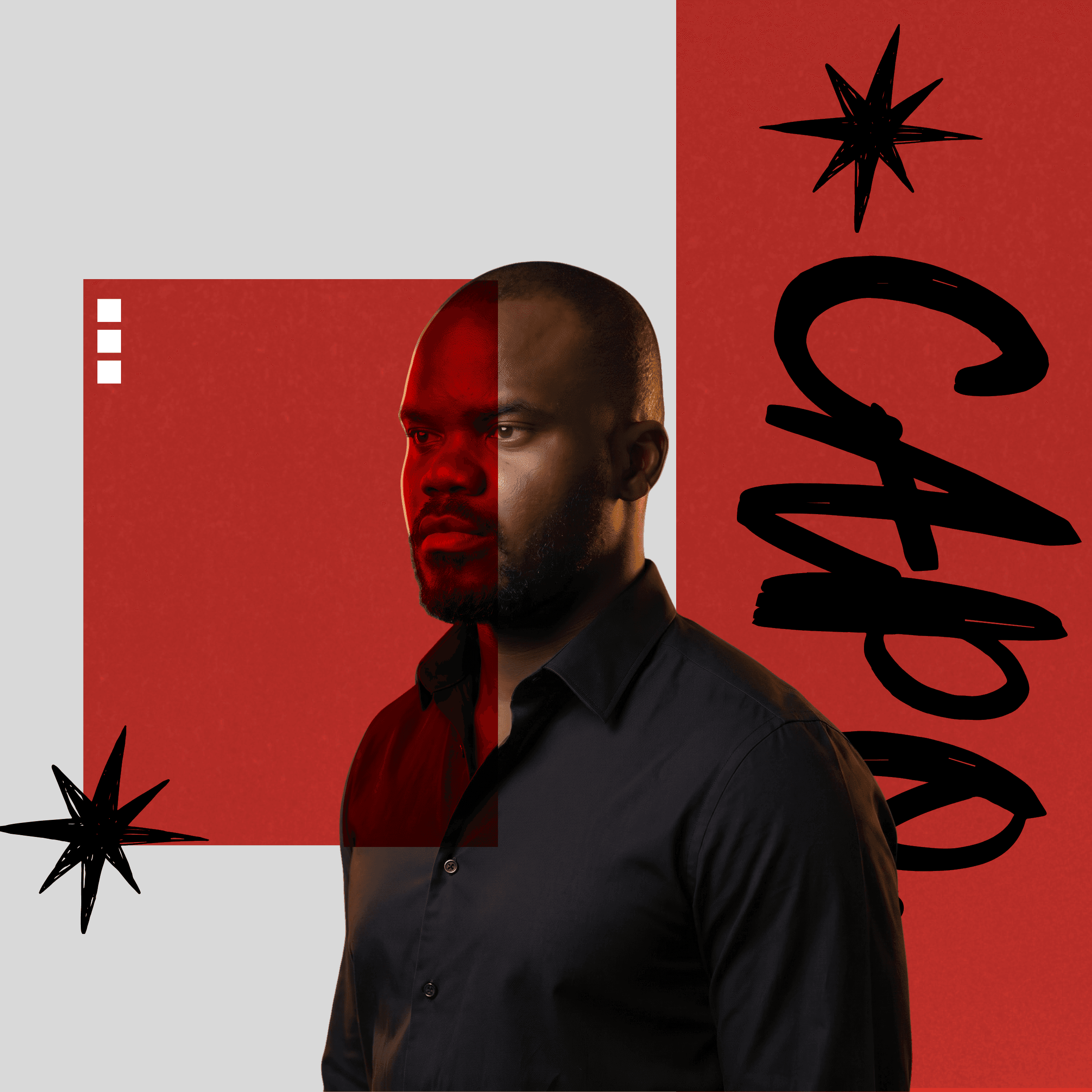 Visuel artiste — CAPO (rouge et noir)